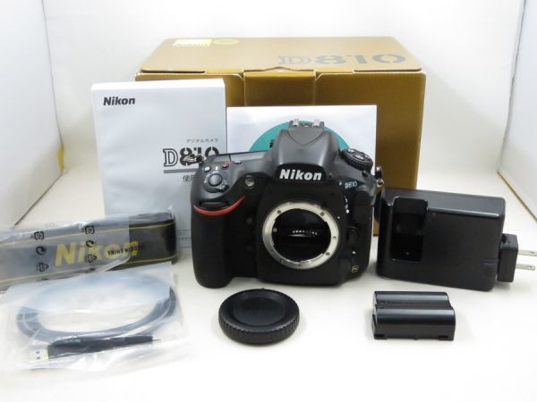 低価，人気SALE 19772W5 超極上 NIKON D810 ボディ 元箱付き(ニコン)｜売買されたオークション情報、yahooの商品情報をアーカイブ公開 - オークファン ニコン