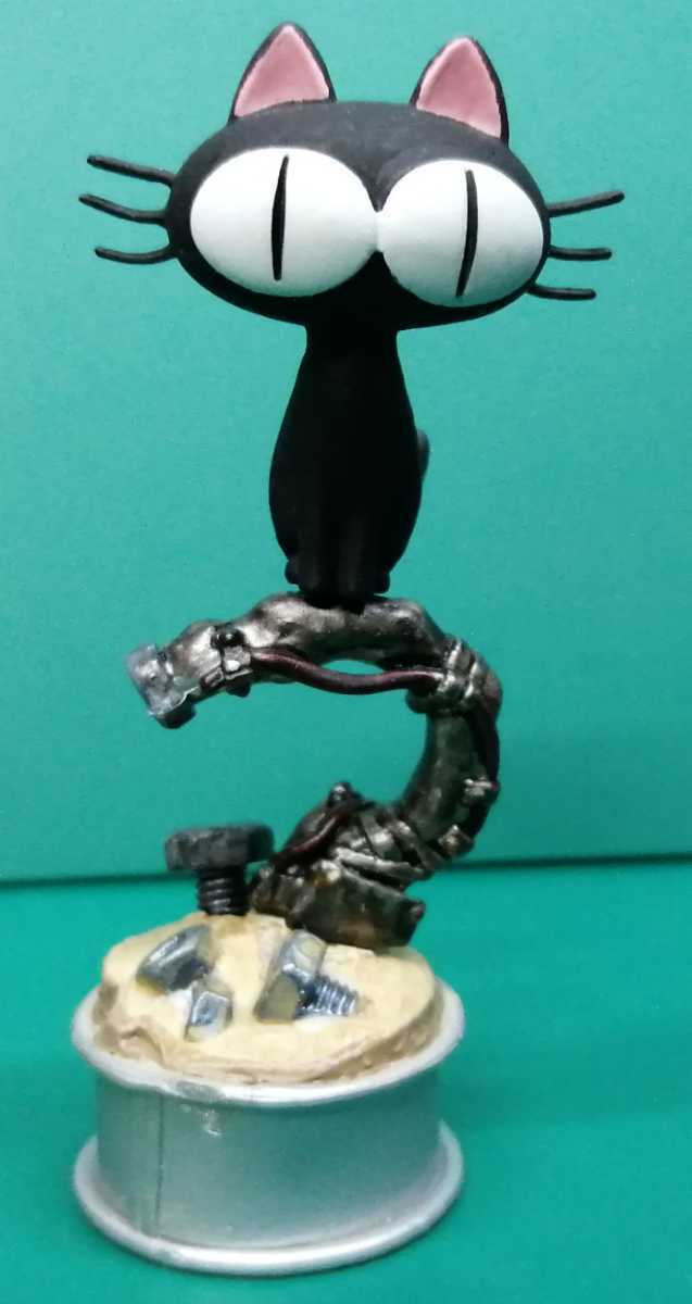 海洋堂 トライガン K&M胸像コレクション 黒猫様 彩色版 黒猫