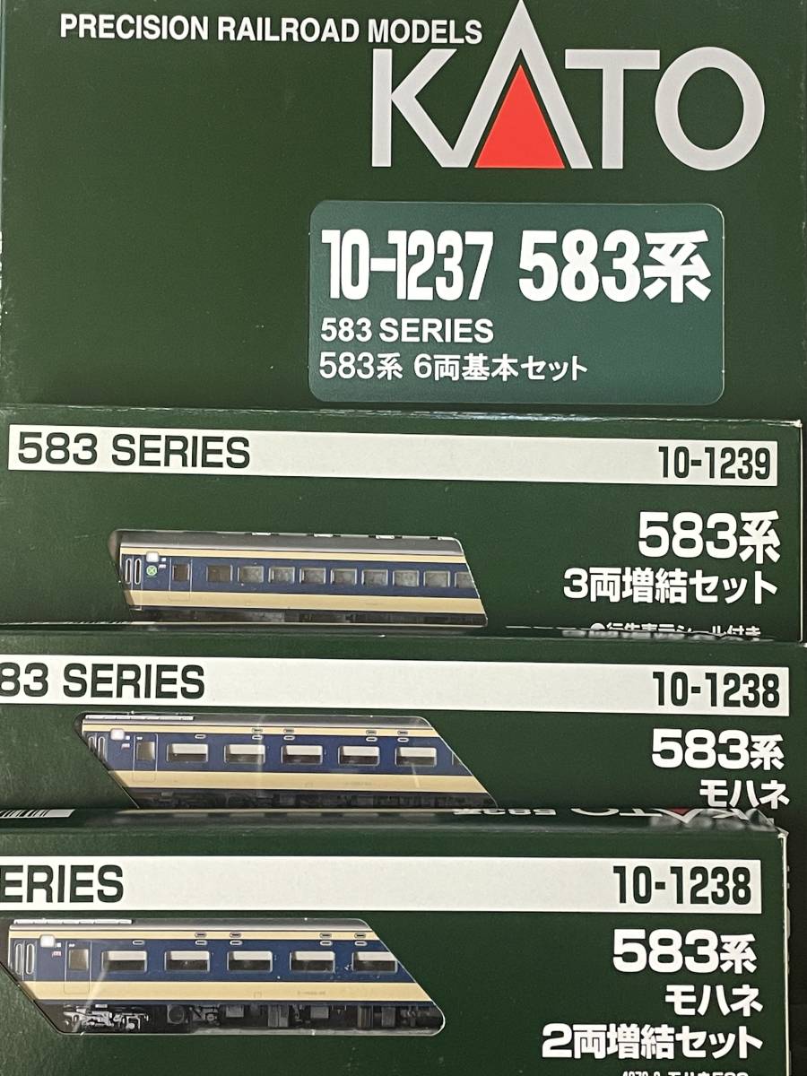 KATO 583系 6両基本 3両増結 2両増結×2 【公式通販】