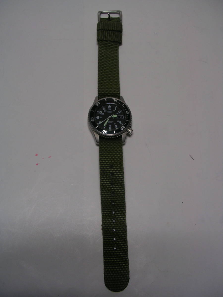 MD-707 CASIO Yahoo!オークション カシオ メルカリ QUARTZ ミリタリー