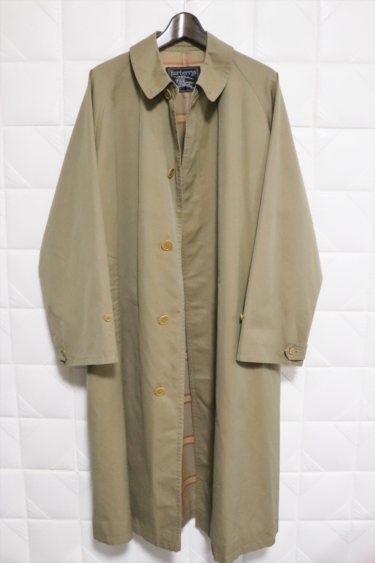 Burberrys バーバリー 一枚袖 ステンカラーコート バルマカーンコート