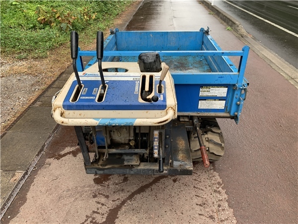 青森発 四国製作所 クローラ型運搬車 XL500 始動確認済み 手動ダンプ  