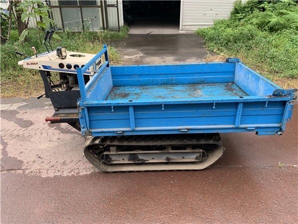 青森発 四国製作所 クローラ型運搬車 XL500 始動確認済み 手動ダンプ  