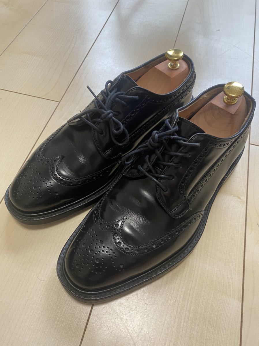 100%新品，新品 Church's チャーチ ウイングチップ メンズシューズ 7.0 ワイズF レザーシューズ ALDEN(UK7)｜売買されたオークション情報、yahooの商品情報をアーカイブ公開 - オークファン UK7