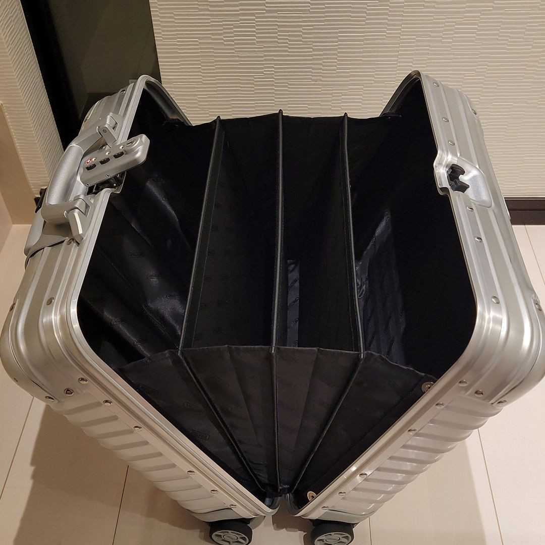廃盤 希少 リモワ トパーズ ビジネス トローリー シルバー 26L 4輪 