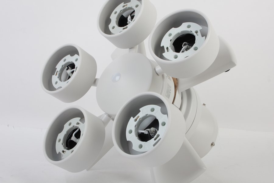 DAIKO LEDシーリングファン CSF-580W 4枚羽根 LED電球(電球色) 5灯