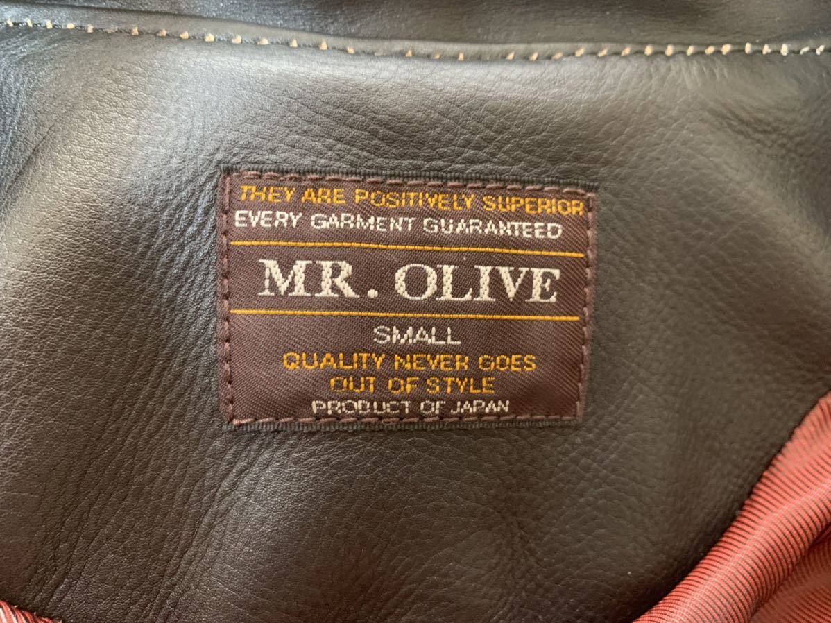 MR.OLIVE ミスターオリーブ ライダースジャケット S 中古美品(Sサイズ  