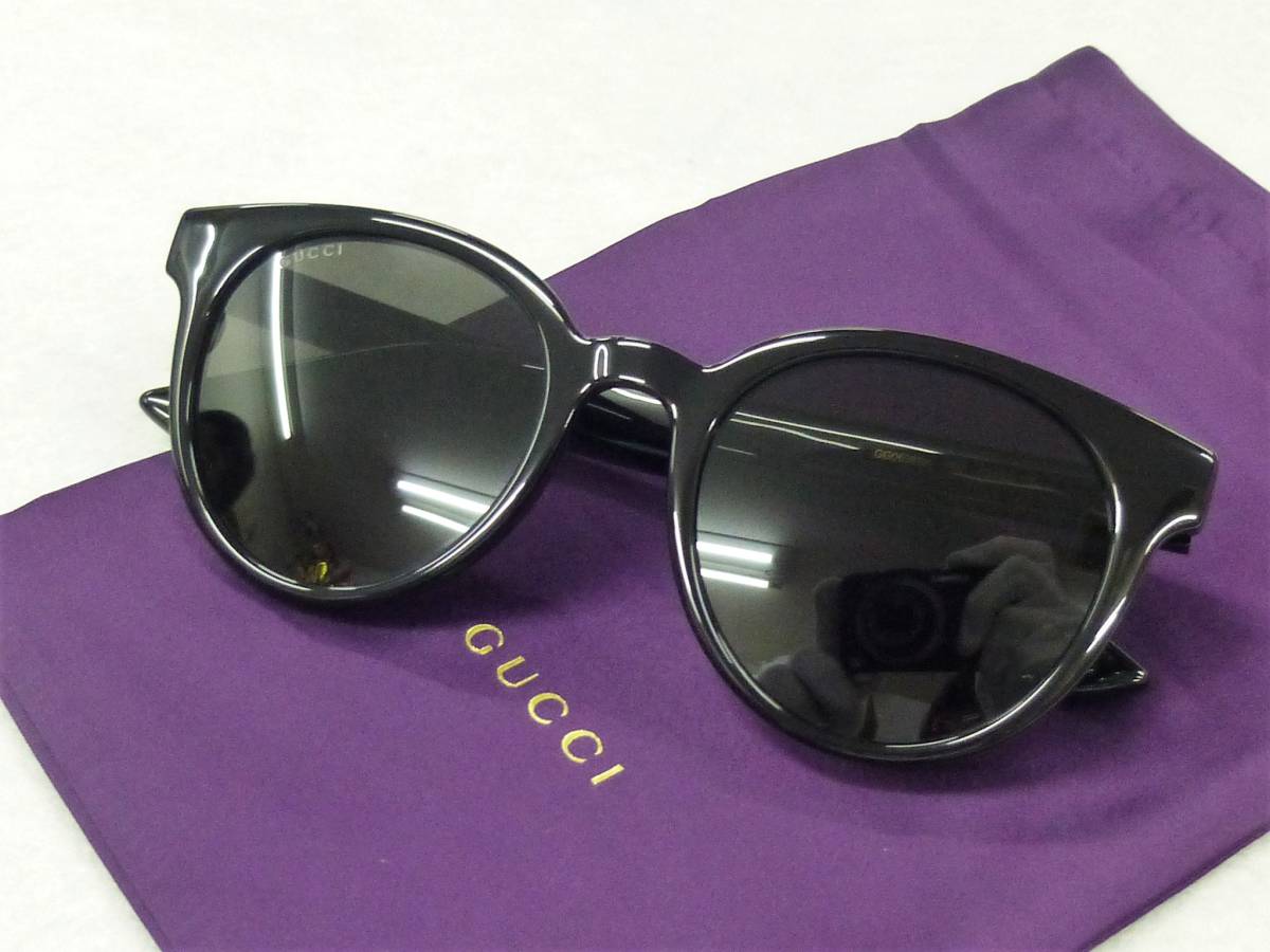 未使用品☆GUCCI グッチ サングラス GG0638SK 002（ブラック／グレー 