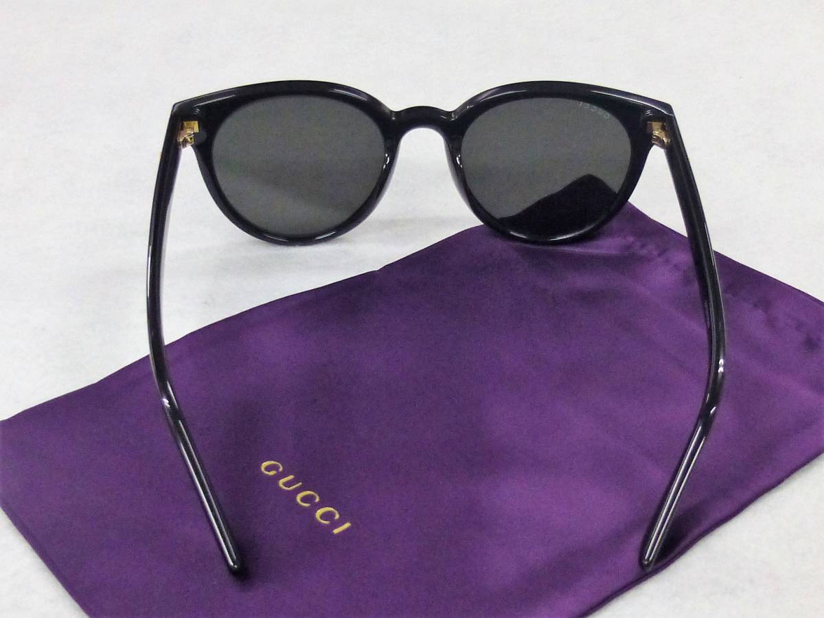 未使用品☆GUCCI グッチ サングラス GG0638SK 002（ブラック／グレー 