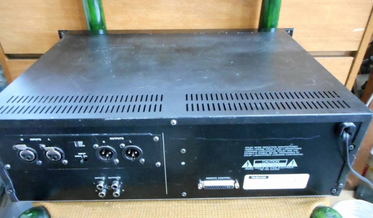 TASCAM 122MKⅢ 3ヘット動作良好 TASCAM カセットデッキ 122MK3 0 mk 3