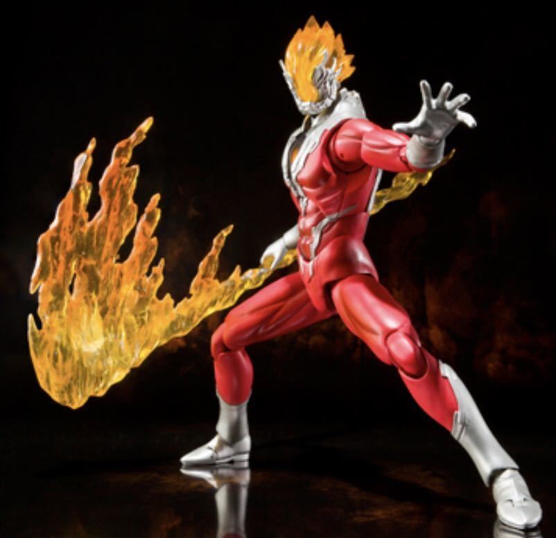 S.H.Figuarts (真骨彫製法)ウルトラマンティガ スカイタイプ ULTRA-ACT グレンファイヤー | 商品一覧 魂ウェブ レビュー
