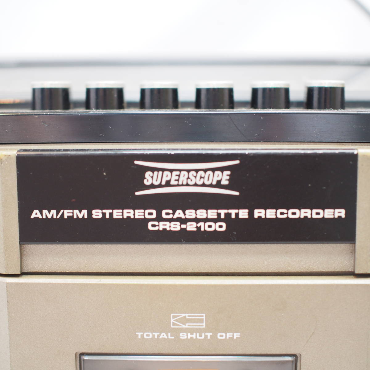 マランツ ラジカセ スーパースコープ CRS-2100 レトロ 希少品 MARANTZ