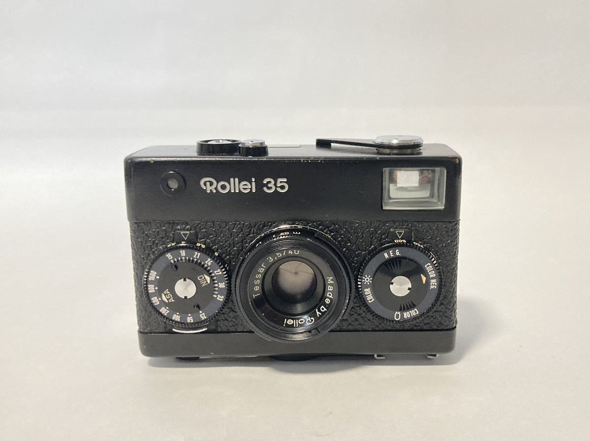 低価，爆買い Rollei 35 ローライ35 ブラック テッサー(コンパクトカメラ)｜売買されたオークション情報、yahooの商品情報をアーカイブ公開 - オークファン コンパクトカメラ
