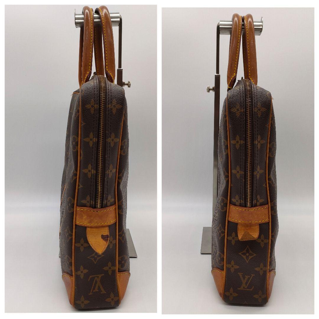 【鑑定済】ルイヴィトン LOUIS VUITTON モノグラム ポルトドキュマン ヴォワヤージュ ビジネスバッグ レザー 革 ヌメ革 PVC メンズ 公式サイト VUITTON LOUIS すべてのバッグ ウィメンズ ルイ・ヴィトン新作軽やかで上品な新素材｢ルイ・ヴィトン