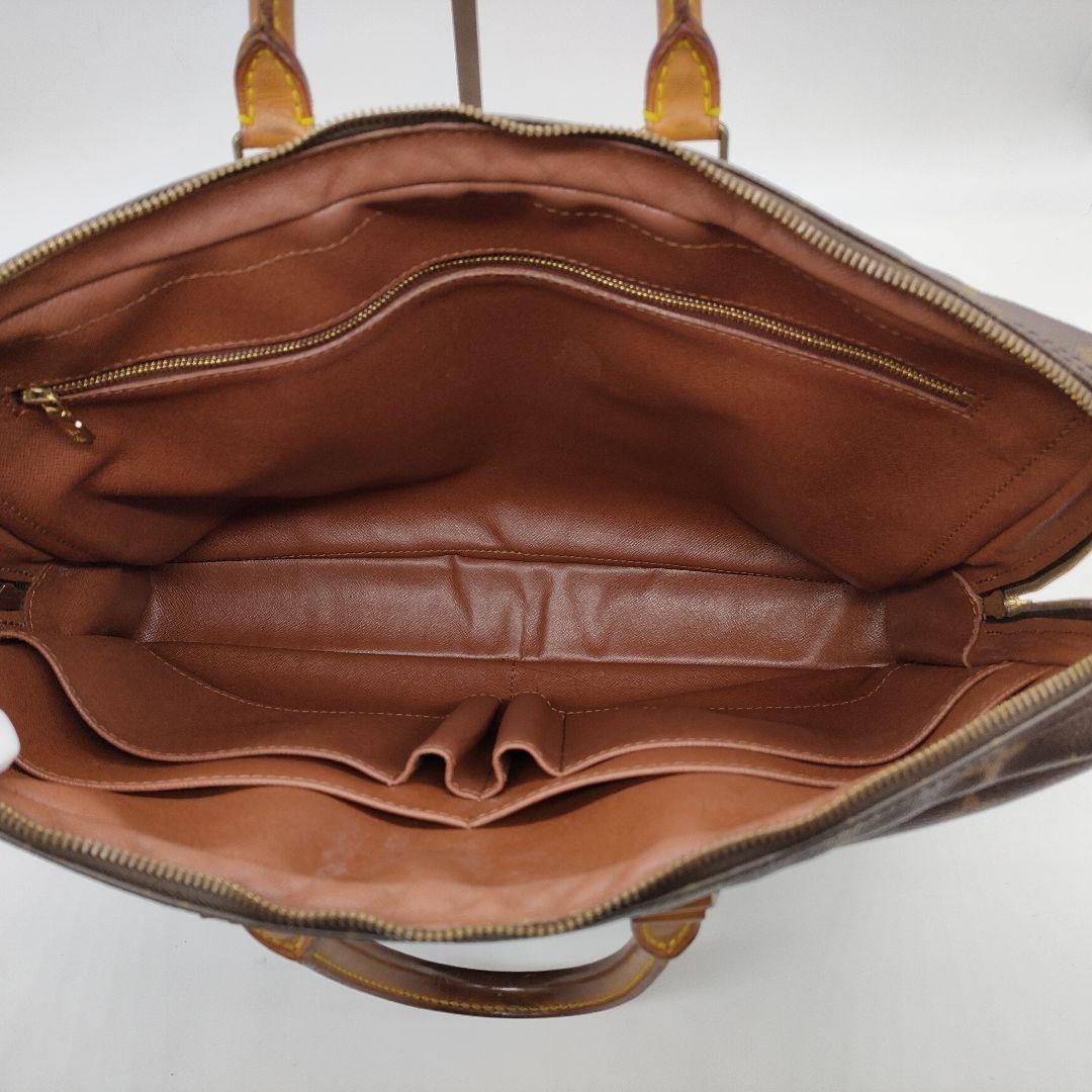 【鑑定済】ルイヴィトン LOUIS VUITTON モノグラム ポルトドキュマン ヴォワヤージュ ビジネスバッグ レザー 革 ヌメ革 PVC メンズ 公式サイト VUITTON LOUIS すべてのバッグ ウィメンズ ルイ・ヴィトン新作軽やかで上品な新素材｢ルイ・ヴィトン