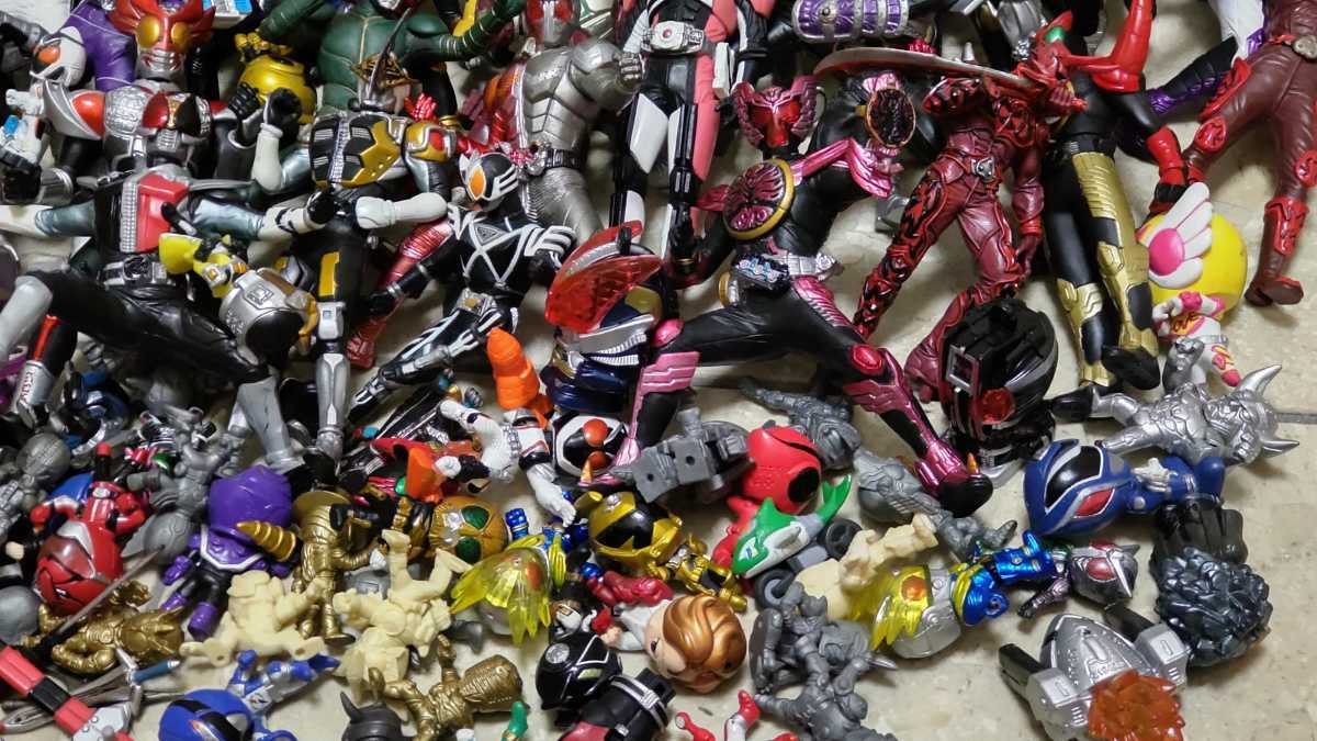 仮面ライダー フィギュア まとめ売り 大量セット｜Yahoo!フリマ 仮面