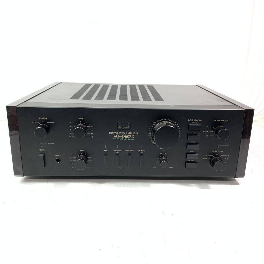 オーディオ機器 Sansui AU-D607X プリメインアンプ 本体
