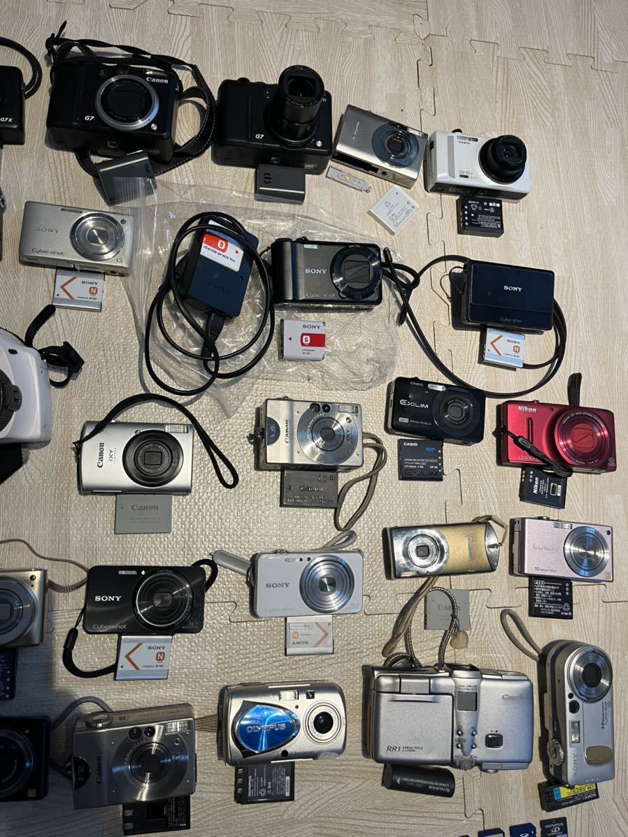 ★1スタ売り切り　送込 デジカメ 大量 まとめ セット 検/Canon SONY Nikon Panasonic OLYMPUS FUJIFILM PENTAX MINOLTA CASIO 輸出 転売 Nikon カメラ 大量 P500 0 機種別画像掲示板