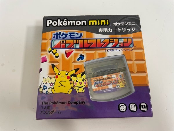 【送料無料，爆買い】 激レア 任天堂 ポケットモンスター ポケモンミニ ポケモンパズルコレクション 箱説明書付き(その他)｜売買されたオークション情報、yahooの商品情報をアーカイブ公開 - オークファン その他
