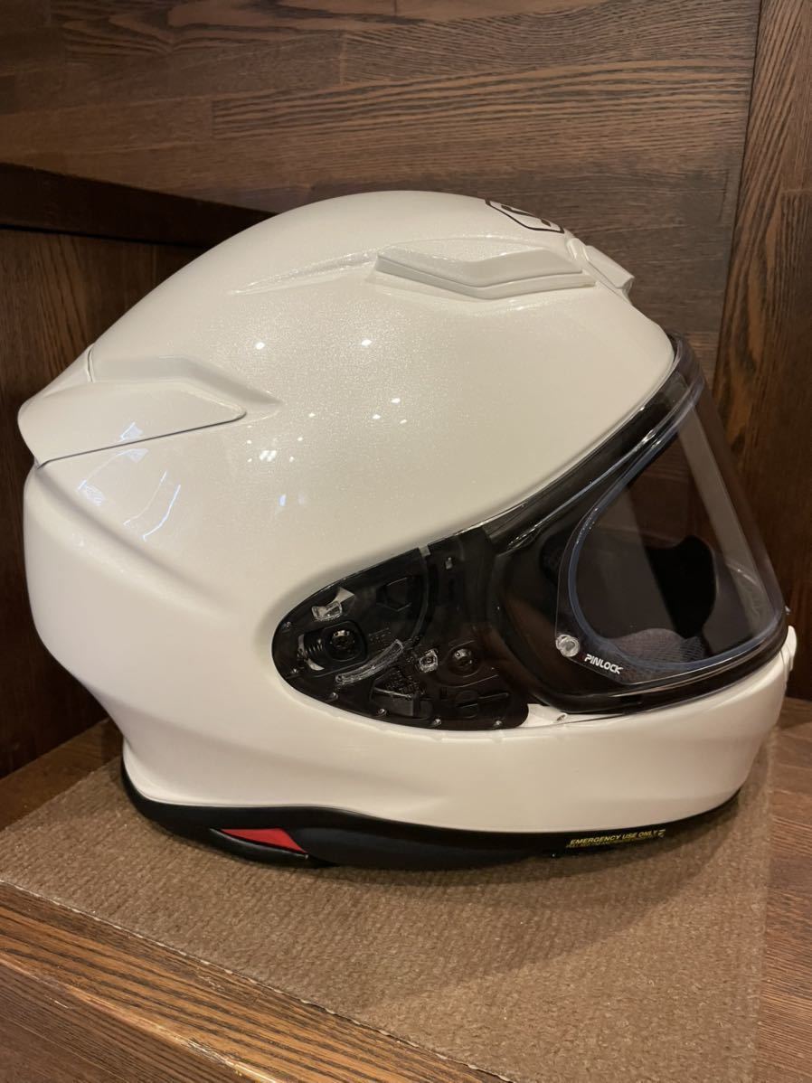 SHOEI Z-8 ルミナスホワイト M ショウエイ フルフェイス B+COM Music