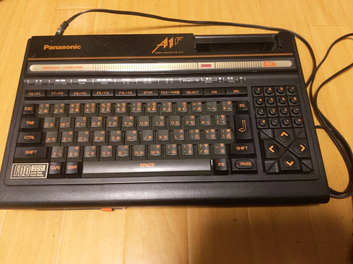 MSX2 パナソニック Panasonic FS-A1F 本体 Panasonic MSX2 msx2 mkII