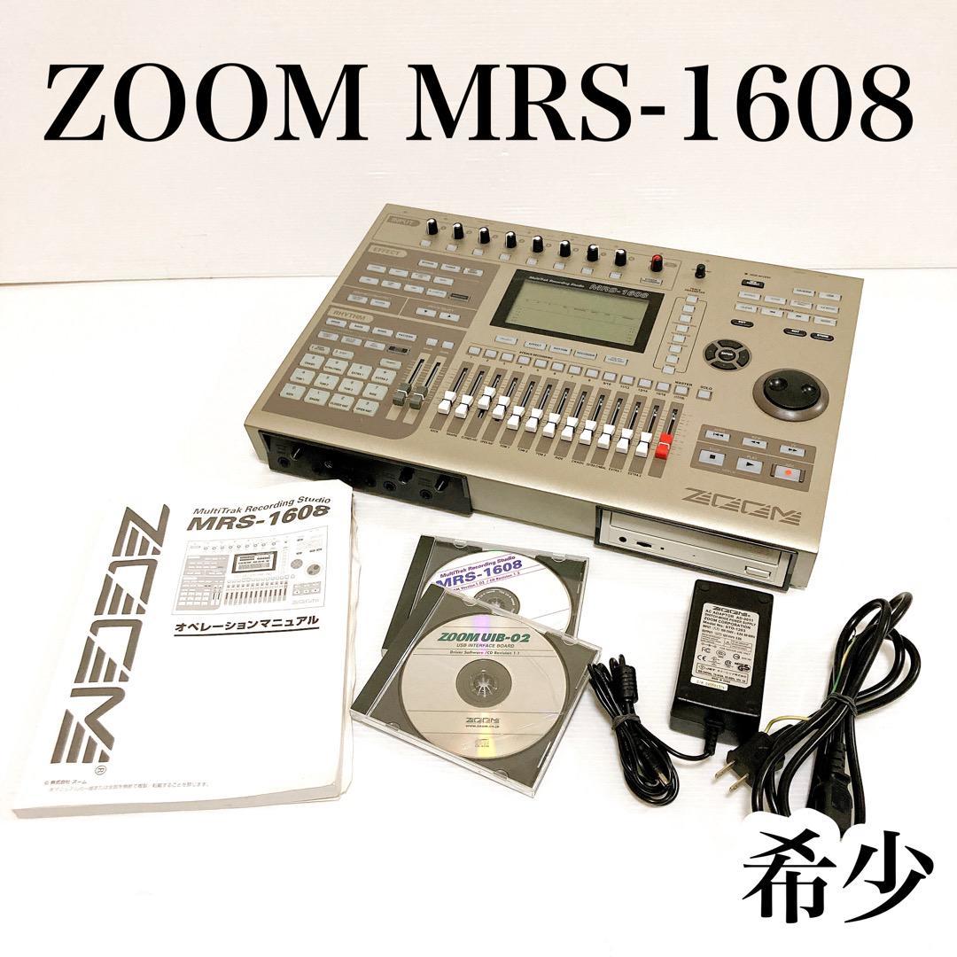 ZOOM MRS-1608 マルチトラック レコーディング スタジオ HDD 【公式通販】