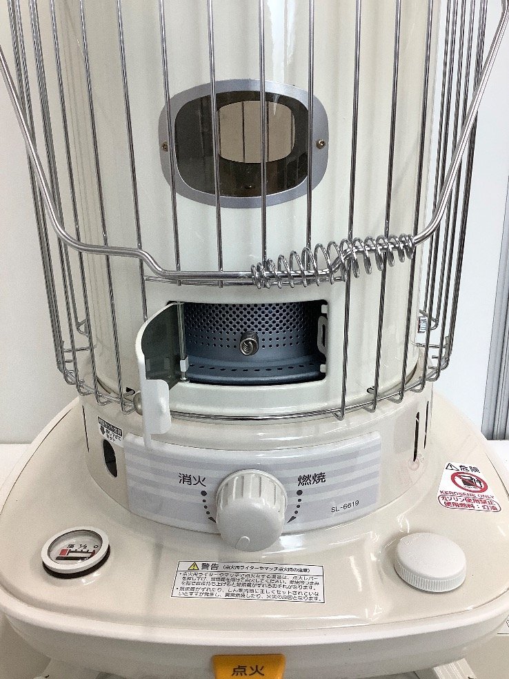 コロナ 自然通気型開放式石油ストーブ SL-6619 2019年製 火種確認済