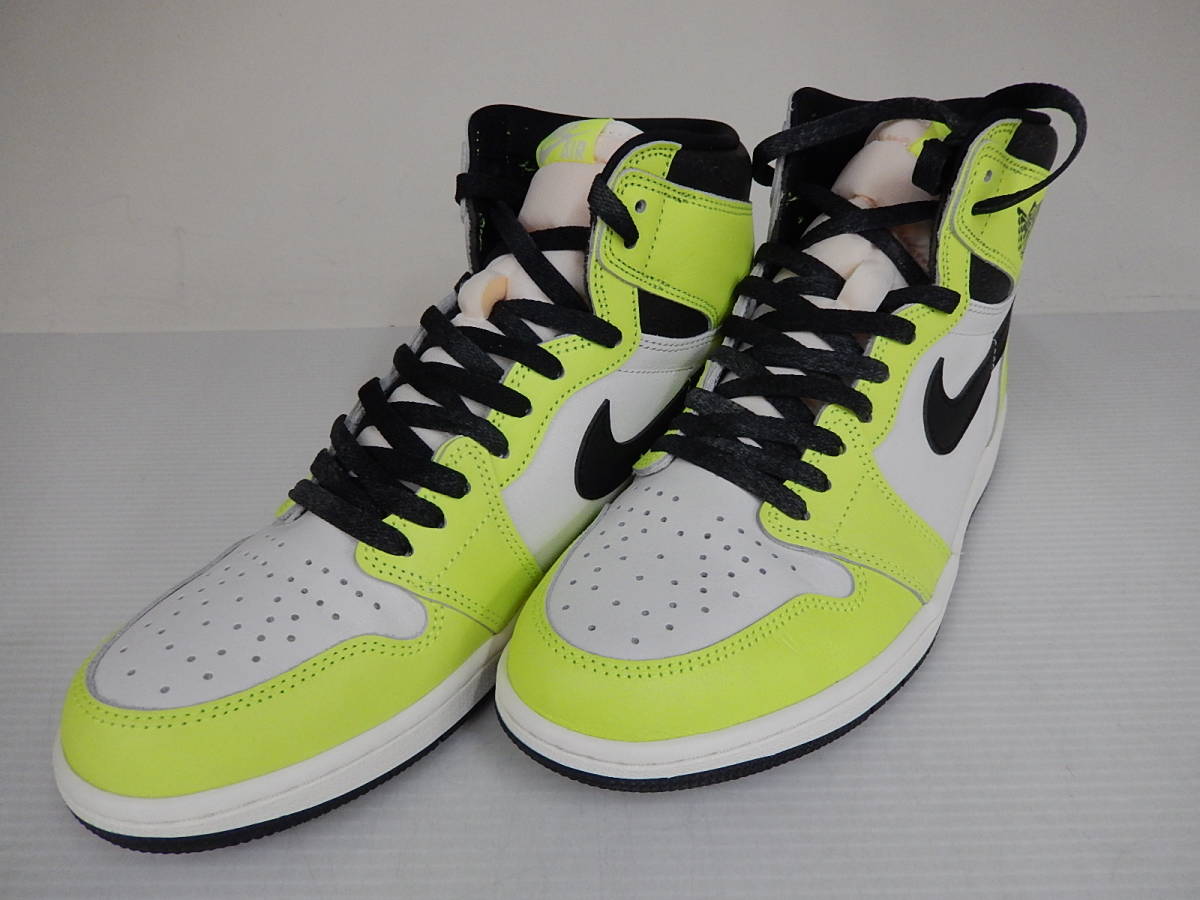 NIKE　AIR　JORDAN1　RETRO　HIGH　OG　555088-702　29.0ｃｍ　ボルト　ビジョネア　　ナイキ　エアジョーダン1　レトロ 0 Air Jordan Turbo Green Blue