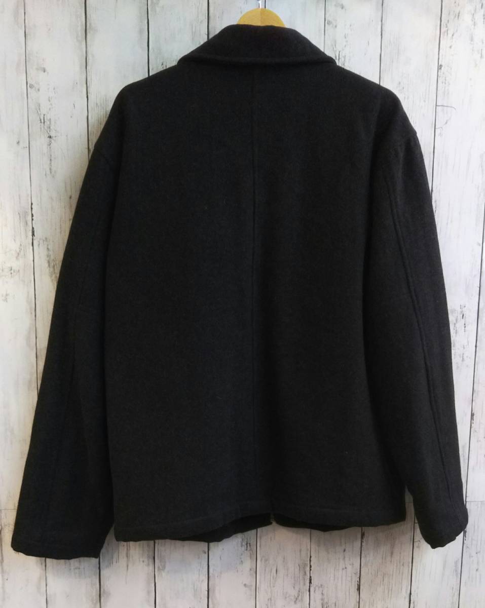 90s OLD GAP キルティング レザージャケット　ビンテージ Sサイズ 古着】OLD GAP オールドギャップ Sサイズ ダークグレー系 ジャケット