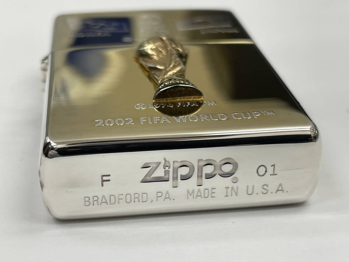 1円〜☆未使用☆ZIPPO ジッポー 2002年 FIFA WORLD CUP ワールドカップ 