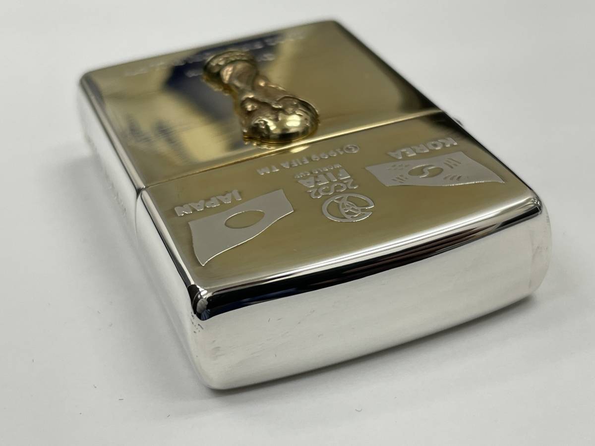 1円〜☆未使用☆ZIPPO ジッポー 2002年 FIFA WORLD CUP ワールドカップ 