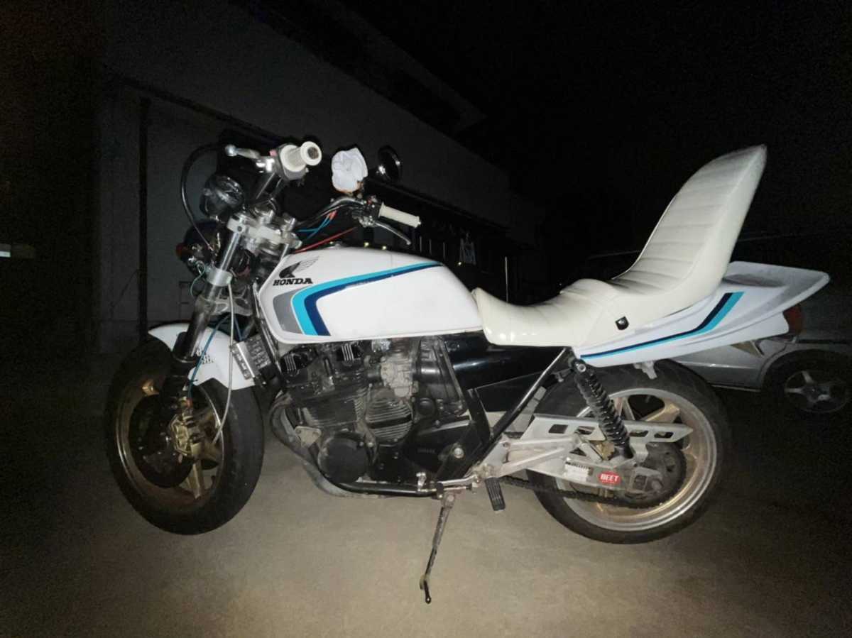 XJR400 CBX仕様です！ セブンスター 暴走族 暴走族 旗棒 XJR400 これ