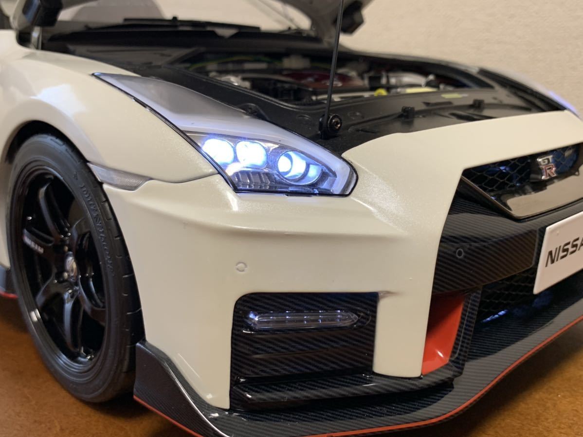 デアゴスティーニ 1/8 週刊 NISSAN GT-R NISMO 完成品 アシェット 京商