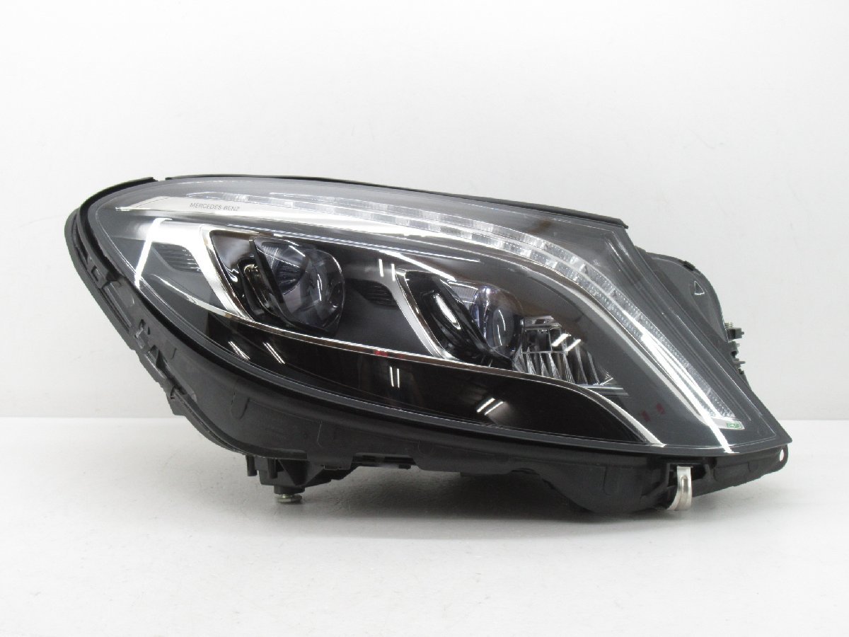 ベンツ　Sクラス　右ヘッドライト 前期　W222 即決あり》 ベンツ Sクラス W222 前期 純正 右 ヘッドライト LED 【 A