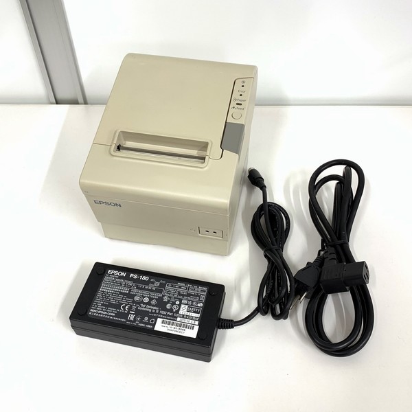 @S947 動作確認済み EPSON レシートプリンター TM-T88V 専用ACアダプタ付属