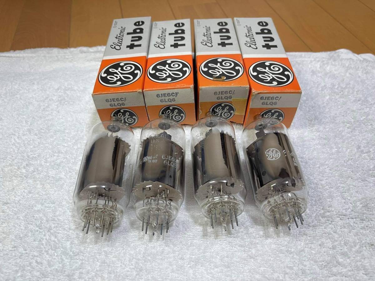 真空管 GE製 6JE6C ⁄ 6LQ6 2本セット（元箱付き） | 真空管に代わる