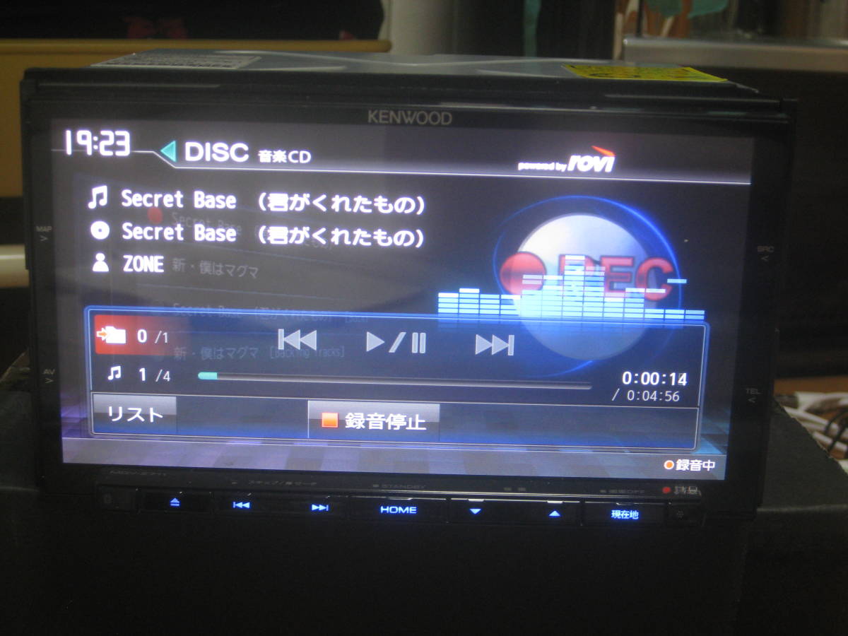 スバル 純正 オプション メモリーナビ KENWOOD KXM-H701 地デジ 