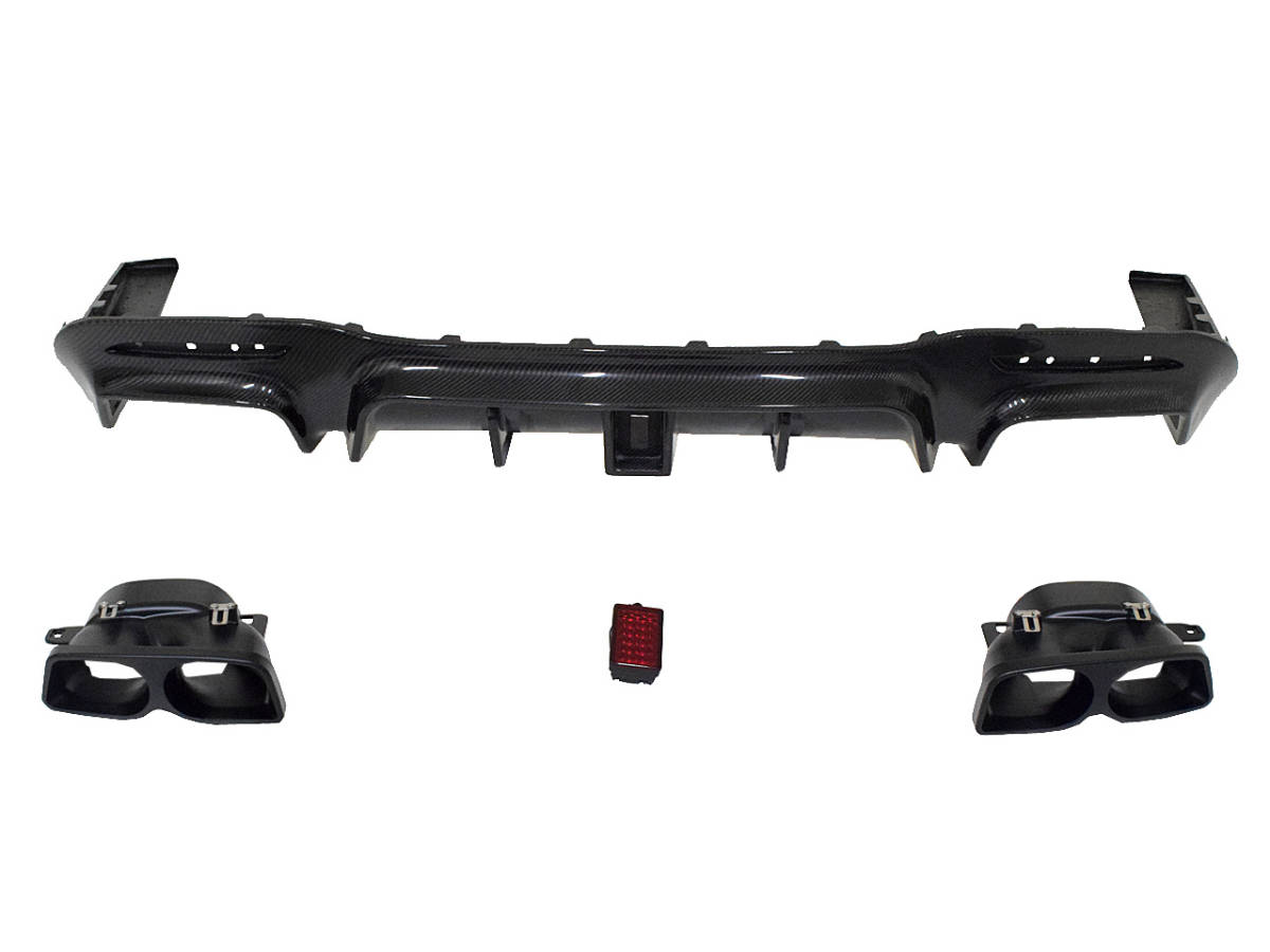 定番，100%新品 メルセデス ベンツ W222 Sクラス 後期AMG S63/S65バンパー用 カーボン リアディフューザー マフラーカッター 即納(リア)｜売買されたオークション情報、yahooの商品情報をアーカイブ公開 - オーク メルセデス・ベンツ用