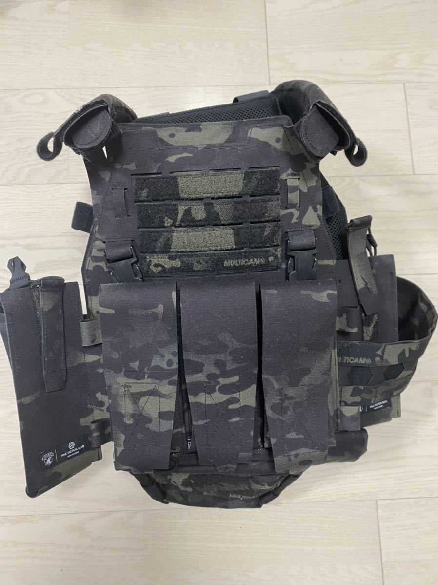 【Volk Tactical Gear】プレートキャリア一式【VPC-G1】 volk tactical gear VPC プレートキャリア マルチカムブラック VOLK