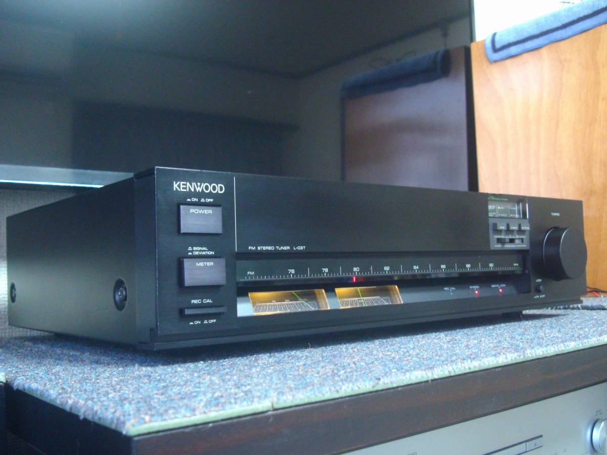 Kenwood L-03T FM専用アナログTUNER メンテナンス 調整済完動品(中古品