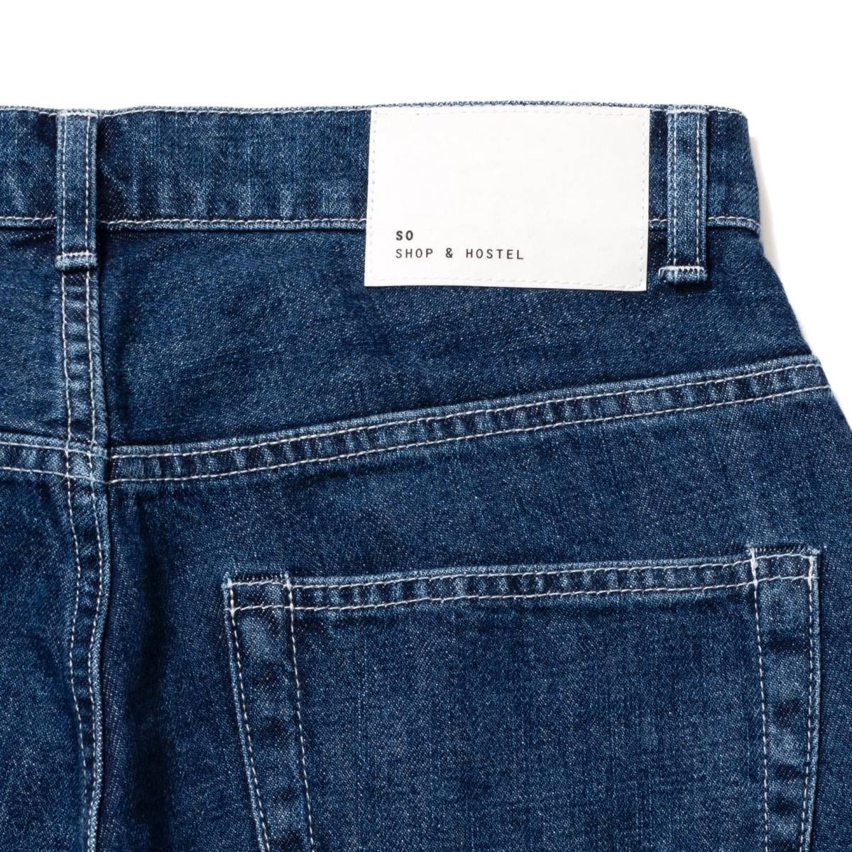 SO ORIGINAL nakameguro 5 POCKET DENIM PANTS (BIO WASH) SO 0 POCKET 
