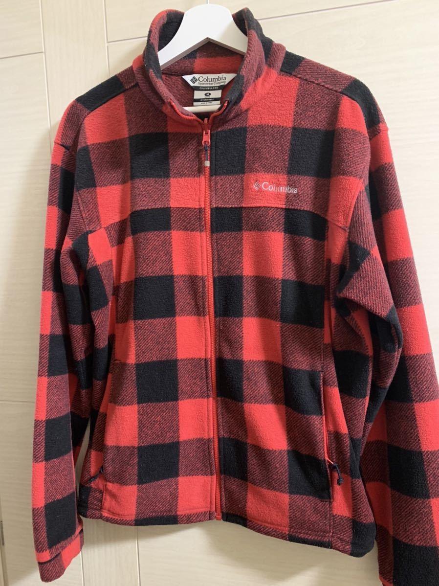 Columbia コロンビア　ネルオープンジップアップ ブルゾン