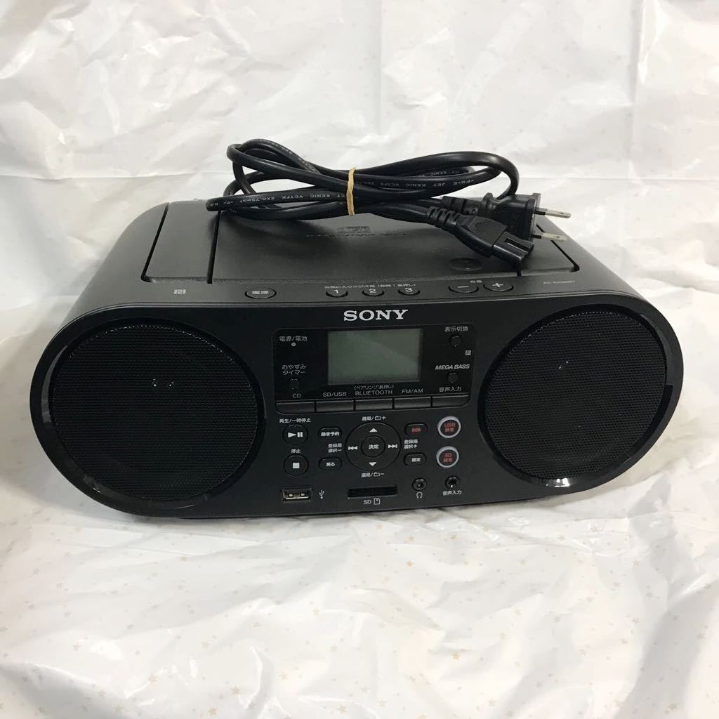 正規品，豊富な K088 SONY パーソナルオーディオシステム ZS-RS80BT 2015年製 品 み ソニー CDプレーヤー Bluetooth CDラジオ(ソニー)｜売買されたオークション情報、yahooの商品情報をアーカイブ公開 - オークファン ソニー