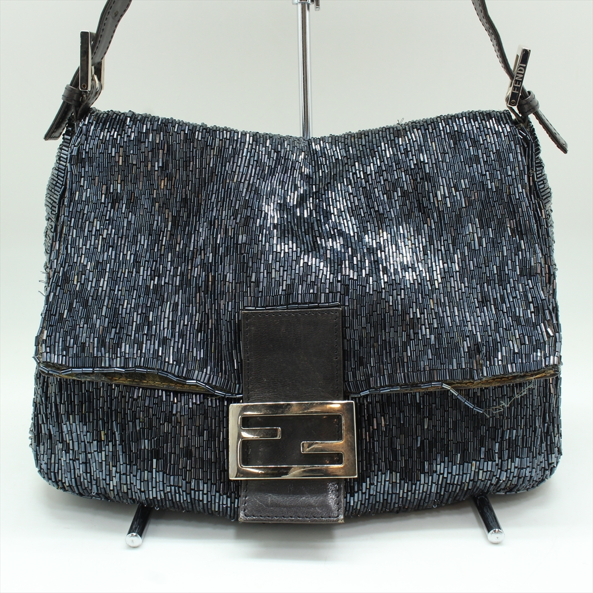 公式特典付 FENDI フェンディ ストロー ビジュー マンマバケット ワン 