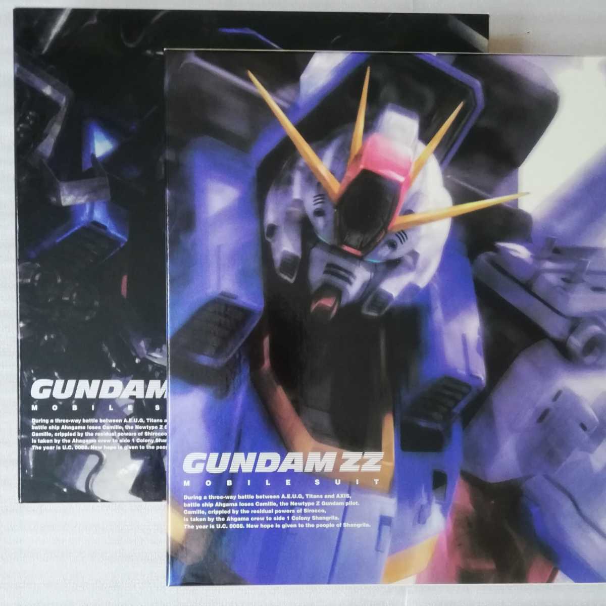 美品】機動戦士ガンダムZZ メモリアルボックス Part1＆2 LD-BOX
