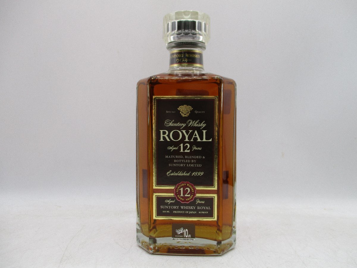 SUNTORY WHISKY ROYAL サントリー ウイスキー ローヤル 12年 660ml 40