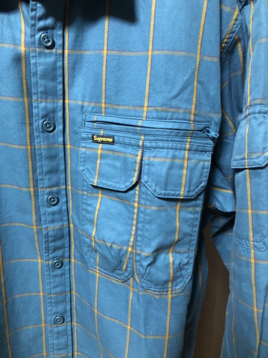 Multi Supreme Pocket - Twill Shirt (シュプリーム) 0 シュプリーム 中古・古着通販SUPREME 20AW&frasl;Twill ストリートブランドSUPREME&frasl;シュプリームよりTwill SHIRT POCKET MULTI ワーク