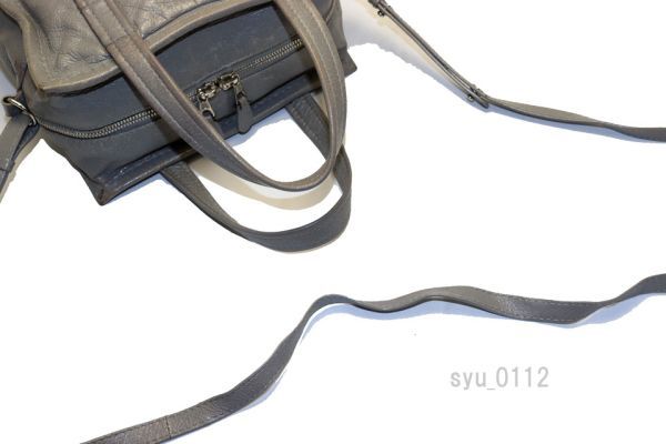 希少美中古□BALENCIAGA バザール ショッパー XS レザー 2way