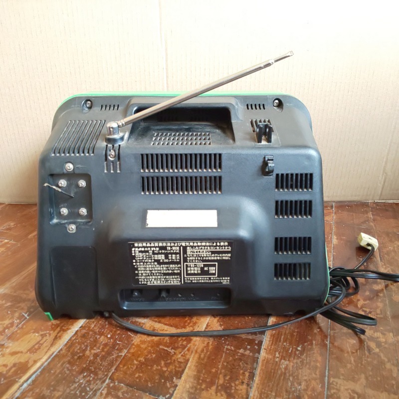 ナショナル TR-903E 白黒テレビ ブラウン管 昭和レトロ(テレビ)｜売買