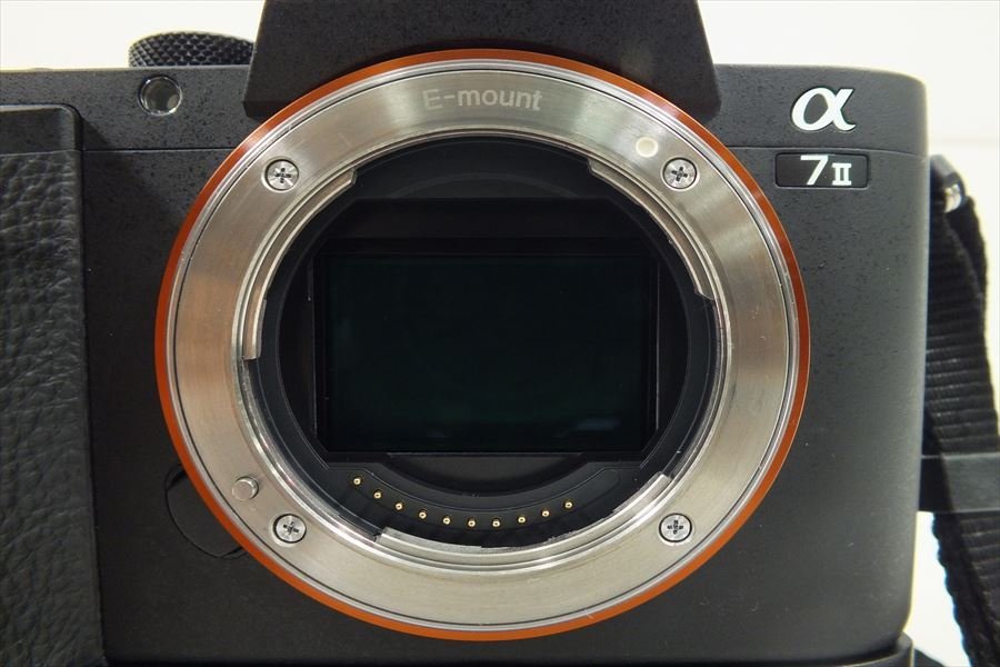 □ SONY ソニー α7II ILCE-7M2 ミラーレス一眼レフ 取扱説明書有り